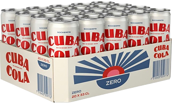 Cuba Cola Zero 33cl x 20p