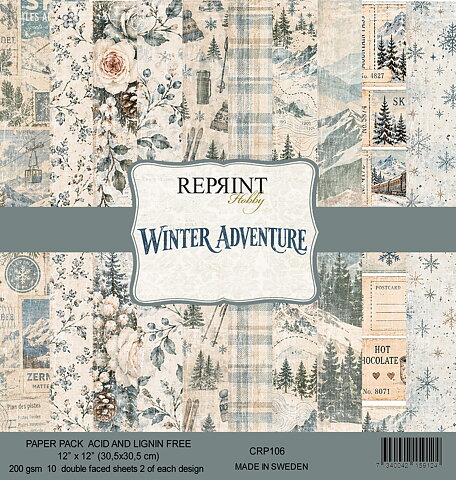 Paperpack Reprint - Winter adventure Collection Paperpack - 12x12