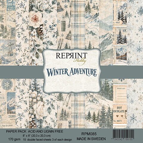 Paperpack Reprint - Winter Adventure Collection -  8x8