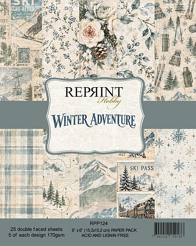 Paperpack Reprint -  Winter Adventure Collection -  6x6
