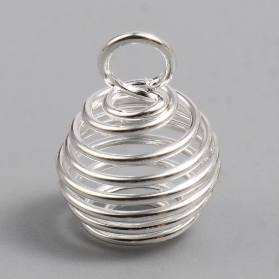 Berlock - Pärlbur, Silver 12mm