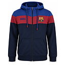 FC Barcelona Hoodie Dragkedja