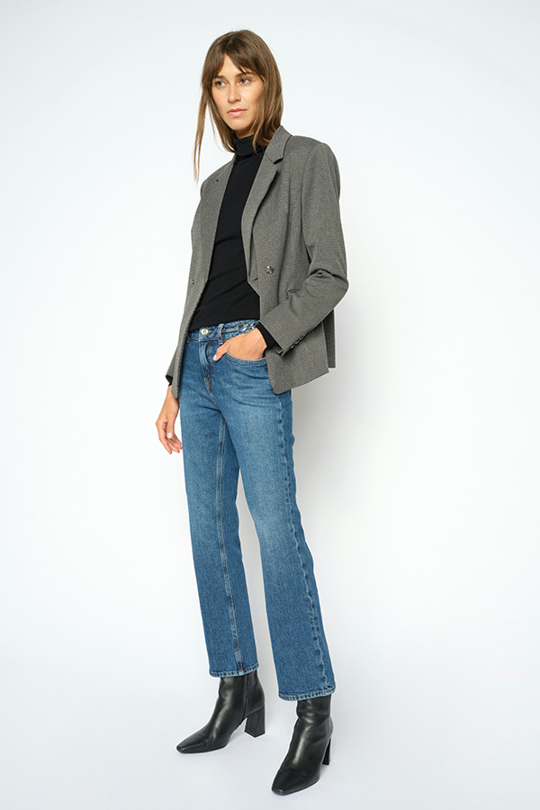 Mos Mosh - MMAshley Galleon Raw Jeans Blue Ankle - 3