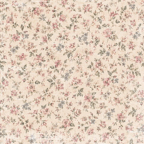 Papper Scrapbooking  Reprint -Pretty little things  - Flowers -  12x12 (30,5 x 30,5 cm)