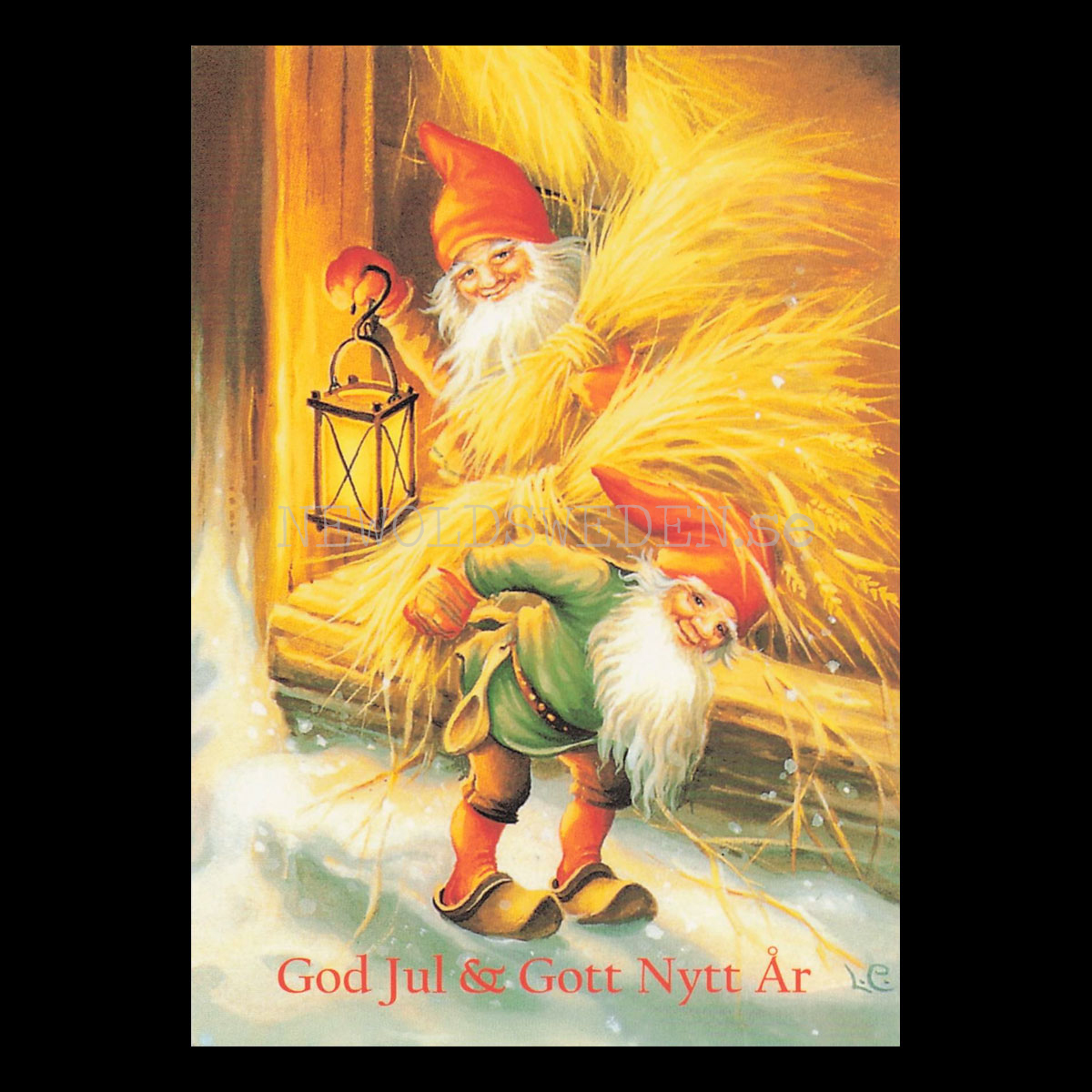 Julkort 8-pack 2 motiv - Lars Carlsson LC - © Eliasson - 3