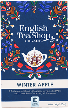 JULEN 2026 - English Tea Shop - Winter Apple Ekologisk Tepåsar