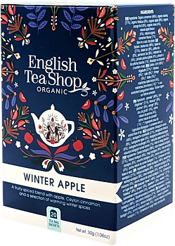 JULEN 2026 - English Tea Shop - Winter Apple Ekologisk Tepåsar