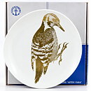 Paul Hoff (Endangered Species 1986) Woodpecker Collectors Wall Plate 25 cm <with Box> [Sample Images]