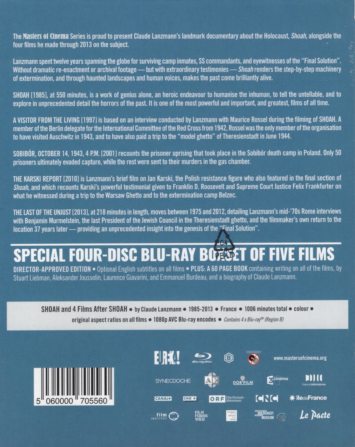 Shoah And 4 Films After Shoah (ej svensk text) (Blu-ray) - 2