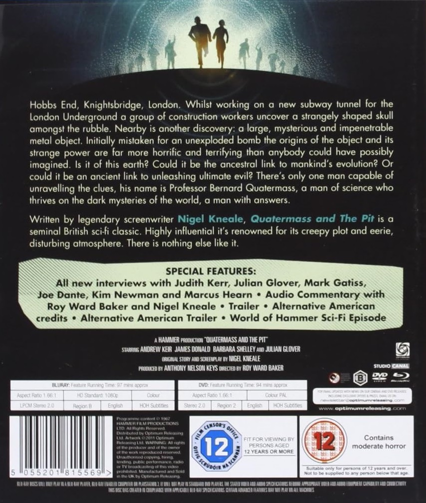 Quatermass And the Pit (ej svensk text) (Blu-ray + DVD) - 2