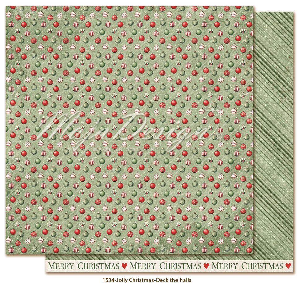 MAJA DESIGN -Jolly Christmas - 6x6" Paper pack - 8