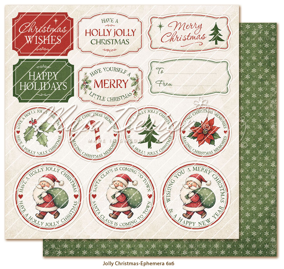 MAJA DESIGN -Jolly Christmas - 6x6" Paper pack - 13