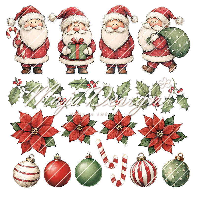 MAJA DESIGN -Jolly Christmas - 6x6" Paper pack - 2