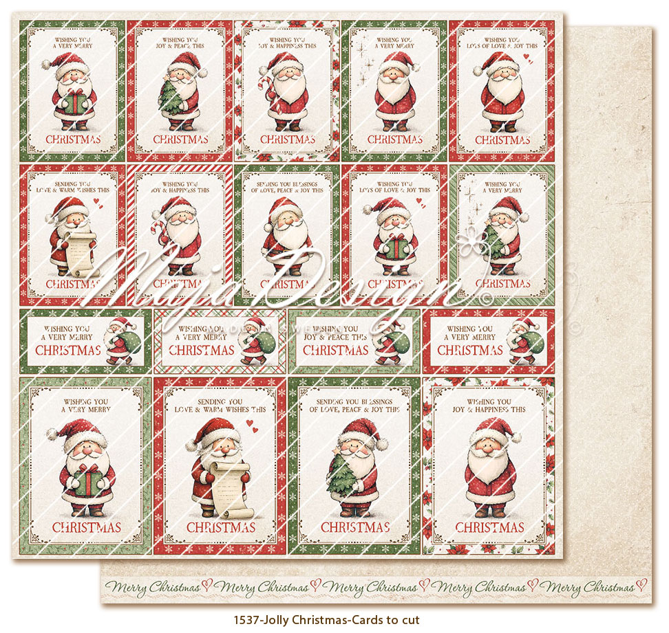 MAJA DESIGN -Jolly Christmas - 12x12" Collection pack - 11