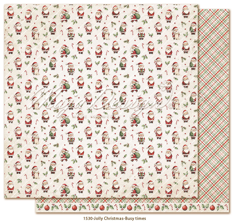 MAJA DESIGN -Jolly Christmas - 12x12" Collection pack - 4