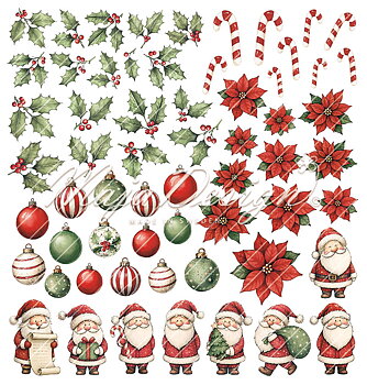 MAJA DESIGN -Jolly Christmas - 12x12" Collection pack