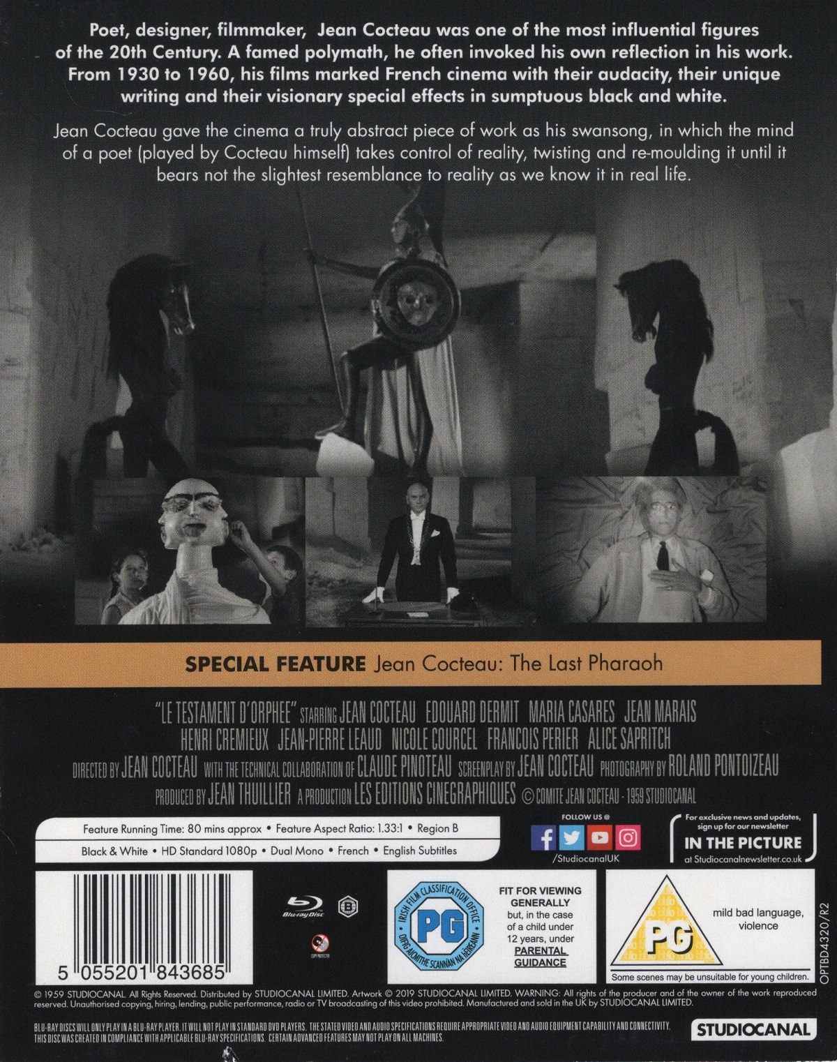 Le Testament d'Orphée (ej svensk text) (Blu-ray) - 2