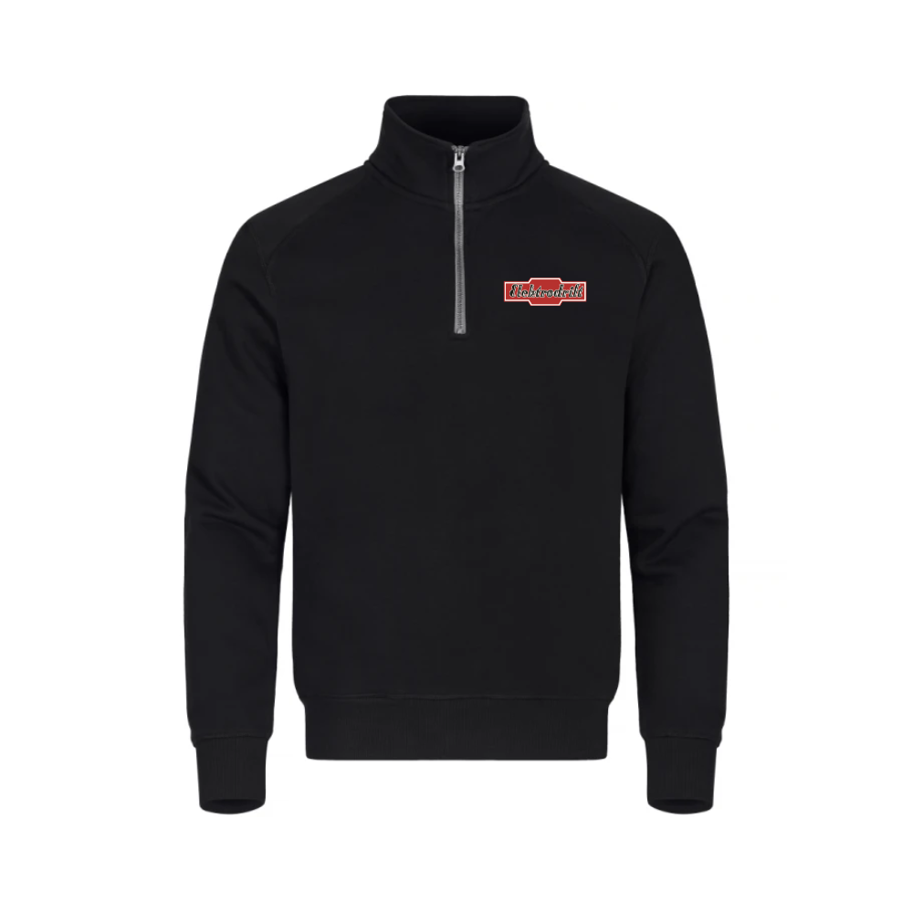 Sweatshirt, half zip. 