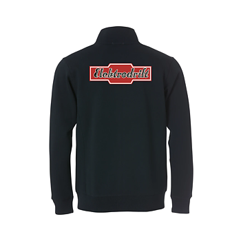 Sweatshirt, full zip.