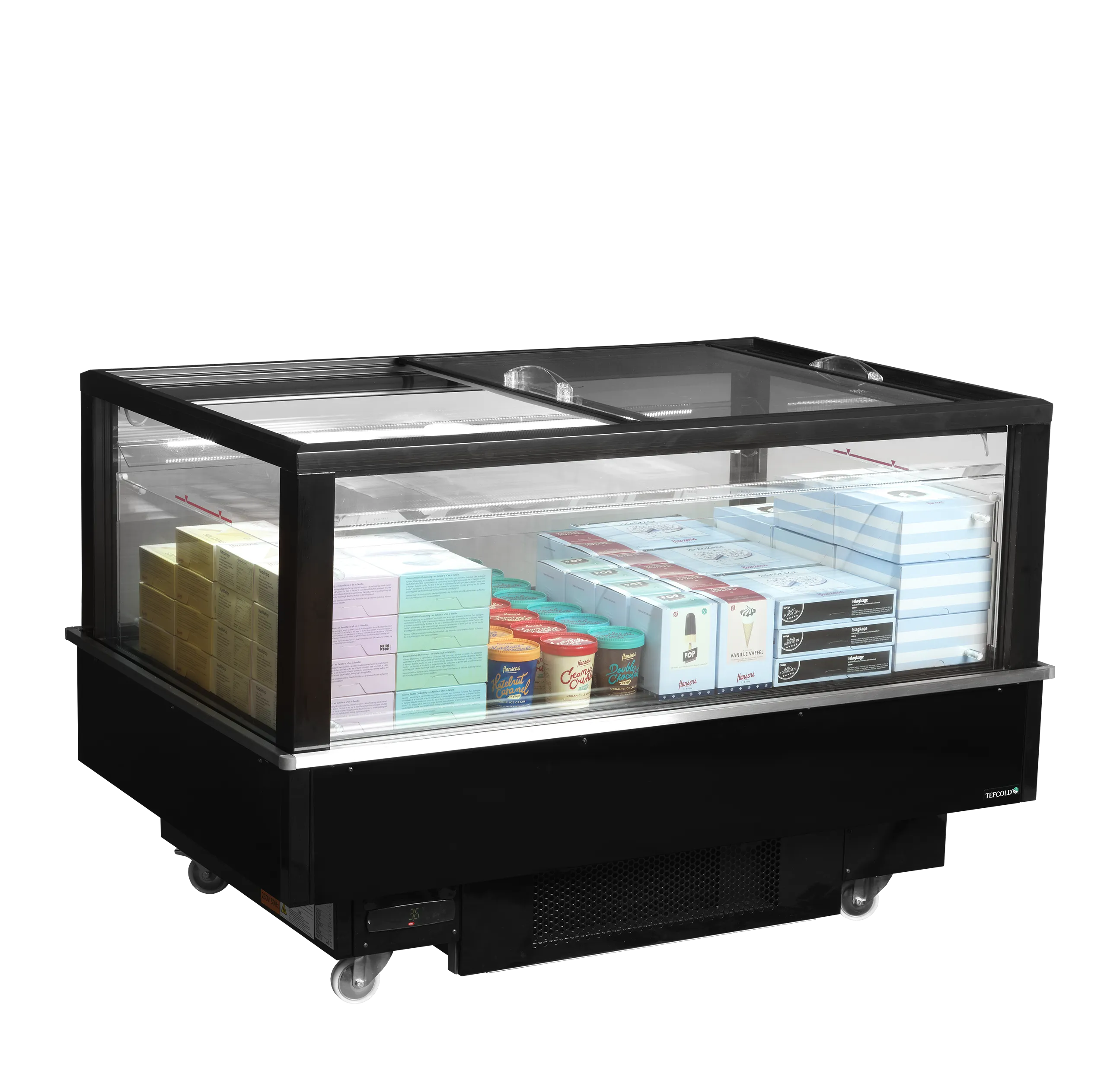 Impulskyl/-frys  EIB-D1015-B1, 480 liter, Tefcold - 3