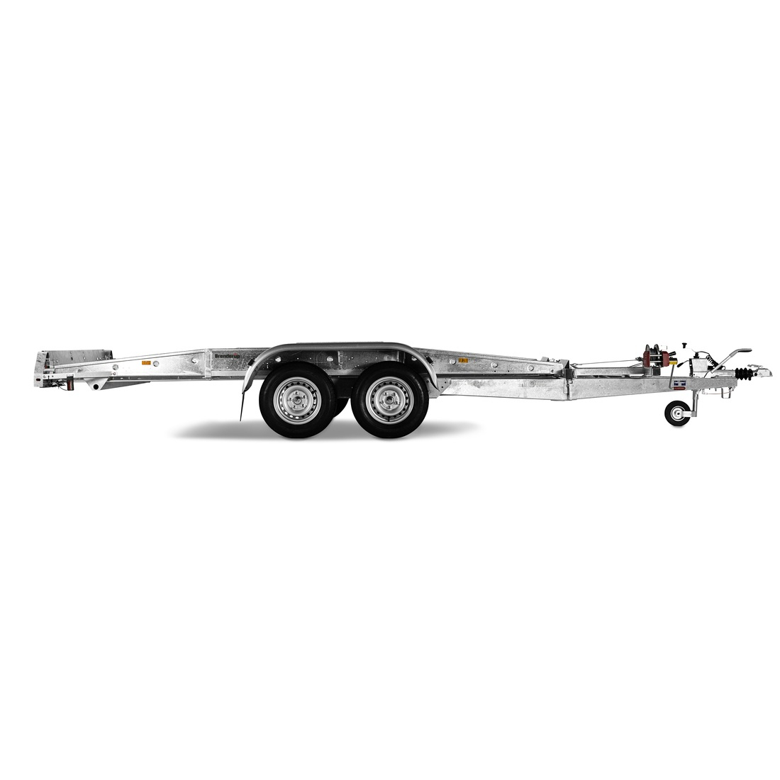 Hyr biltransportsläp, totalvikt 2500 kg, lastvikt 1870 kg - 2