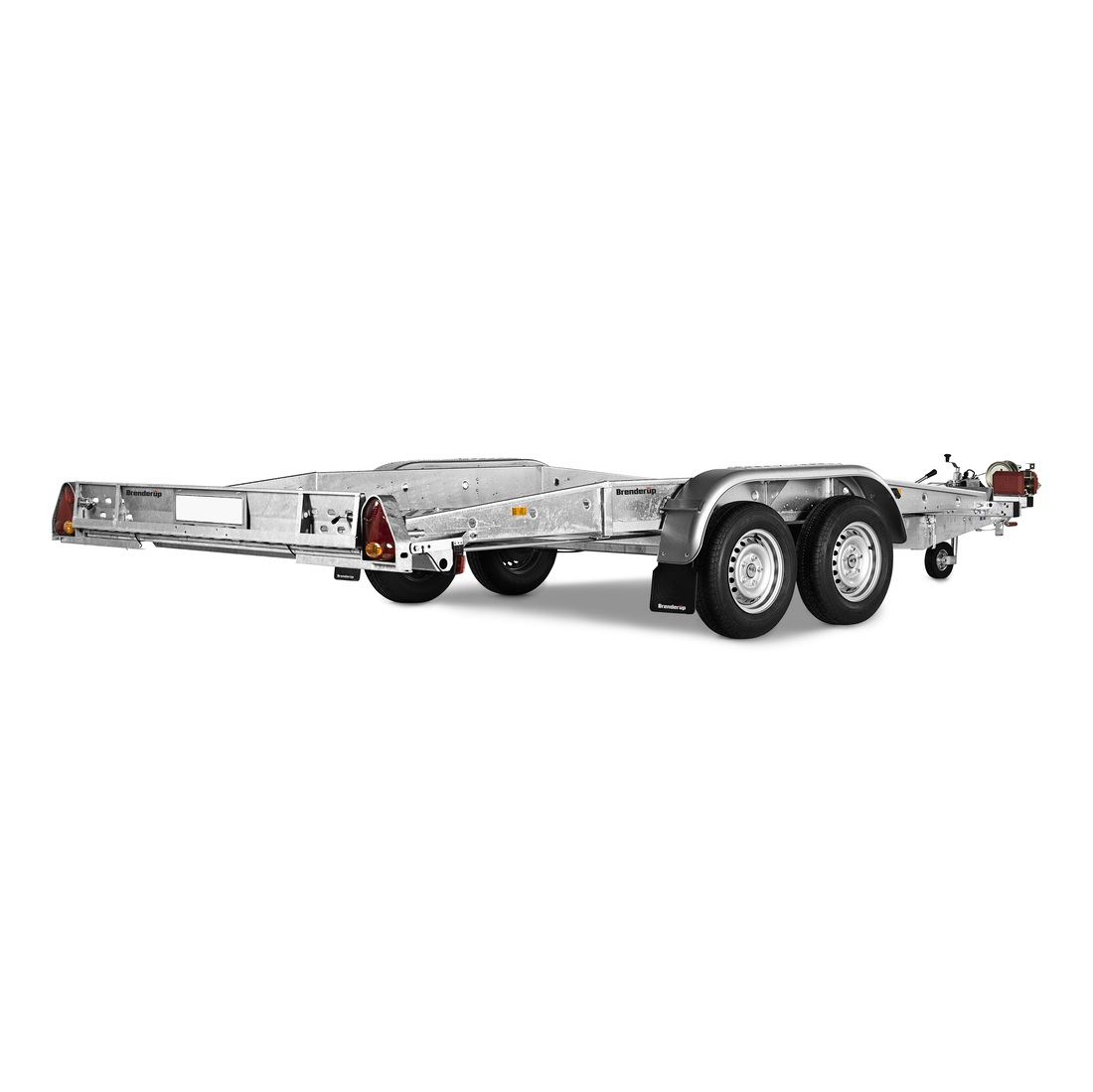 Hyr biltransportsläp, totalvikt 2500 kg, lastvikt 1870 kg - 3
