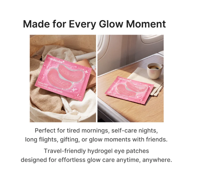 MEDICUBE - PDRN PINK COLLAGEN EYE MASK 1 STK - 4
