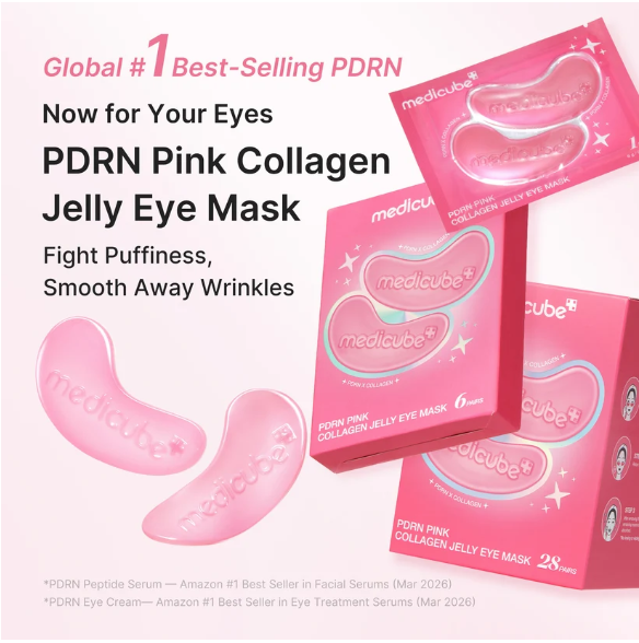 MEDICUBE - PDRN PINK COLLAGEN EYE MASK 1 STK - 5