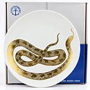 Paul Hoff (Endangered Species 1980) Smooth Snake Collectors Wall Plate 25 cm <with Box> [Sample Images]