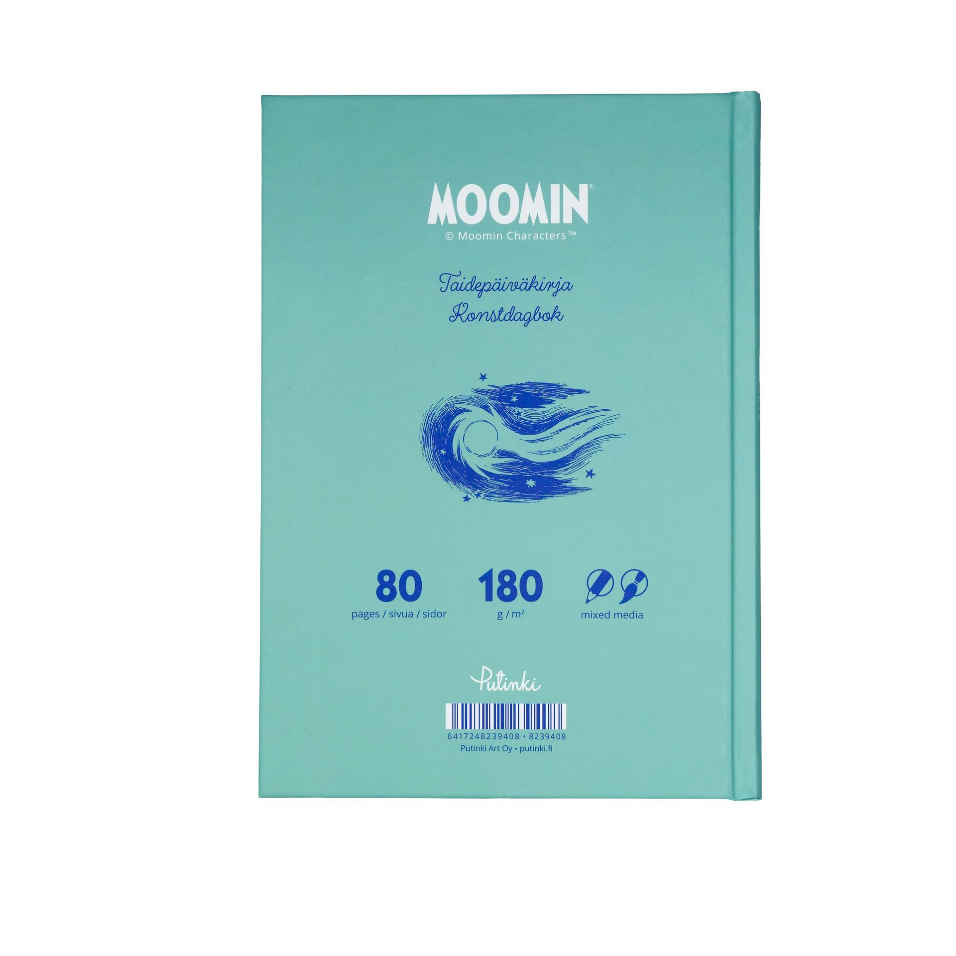 Mumin Mixed Media Art Journal A5 – Skissbok & akvarellbok - 3