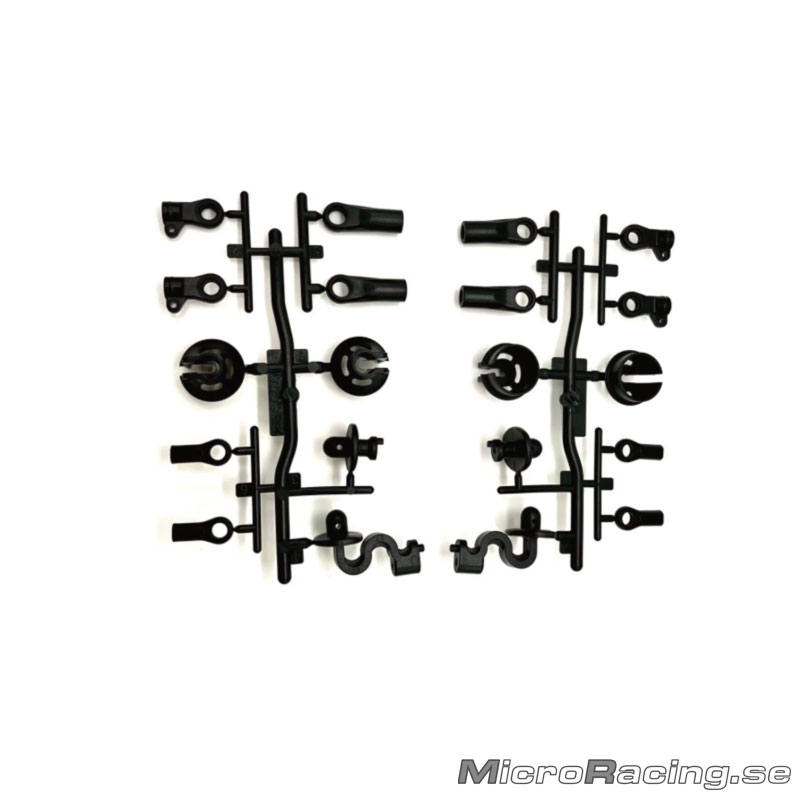SWORKZ - Set med Kul Ändar i Plast (XS 5.5 mm/Krängningshämmare), S35-5/5E