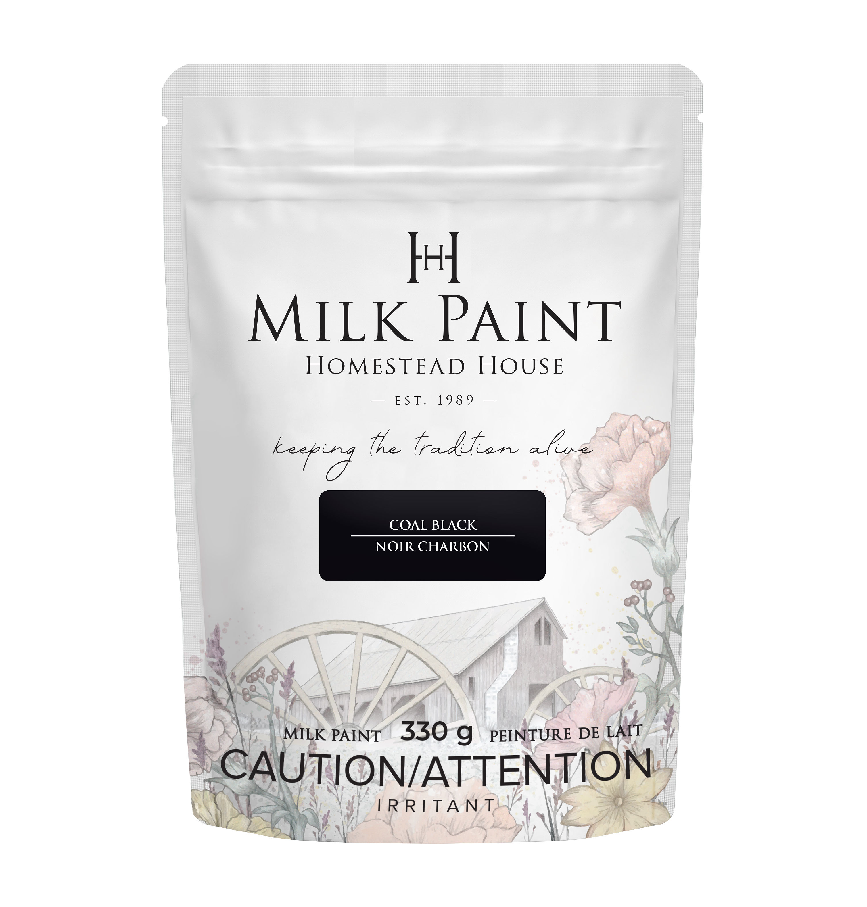 HH Milk Paint  Coal Black  330 g - 5