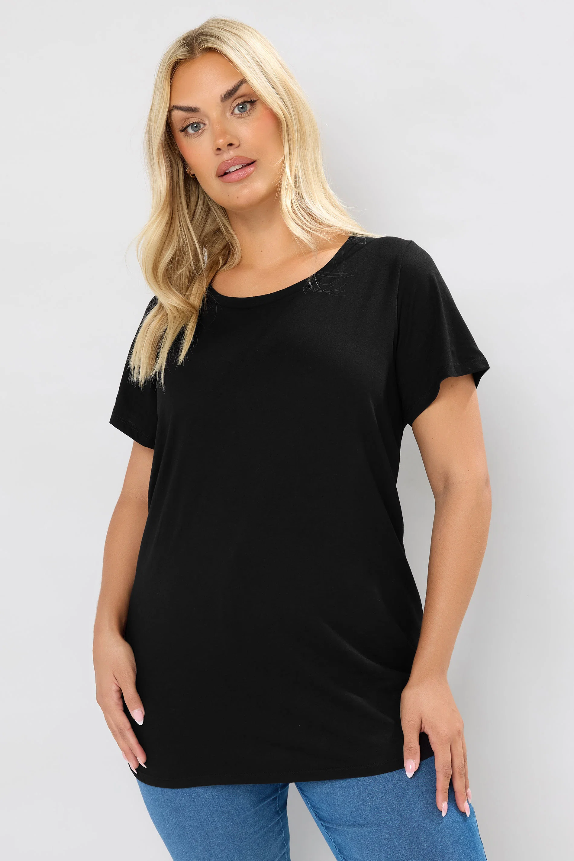 3-pack toppar, svart - 3