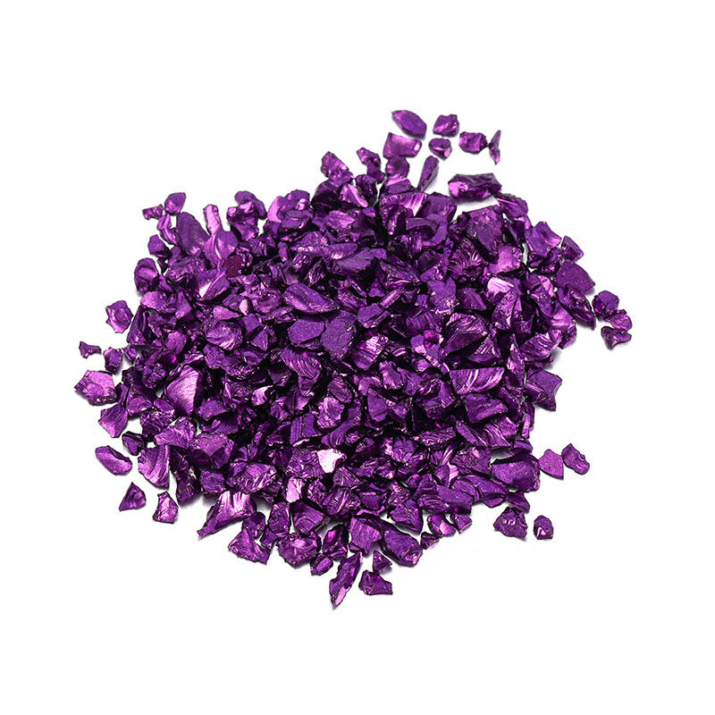 Glasstenar, 2-4mm, Lila Cerice