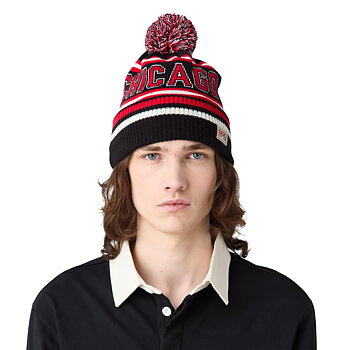 CCM Chicago Fleeced Pom Knit Sr Mössa
