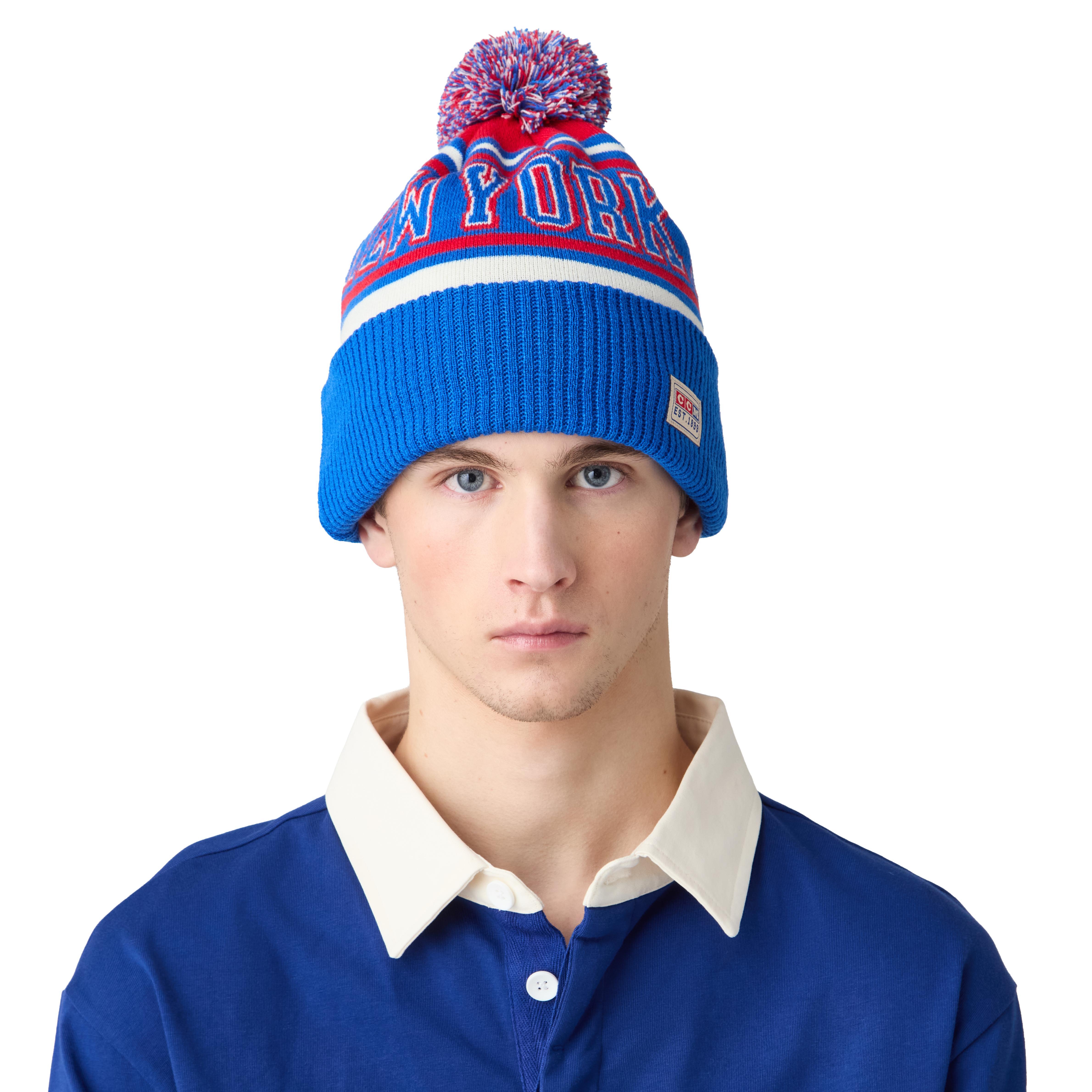 CCM New York Fleeced Pom Knit Sr Mössa