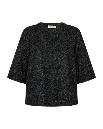 Manuela pullover - black metallic