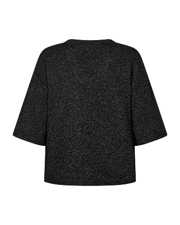 Manuela pullover - black metallic