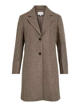 VILA VICLAUDIA BUTTON COAT W