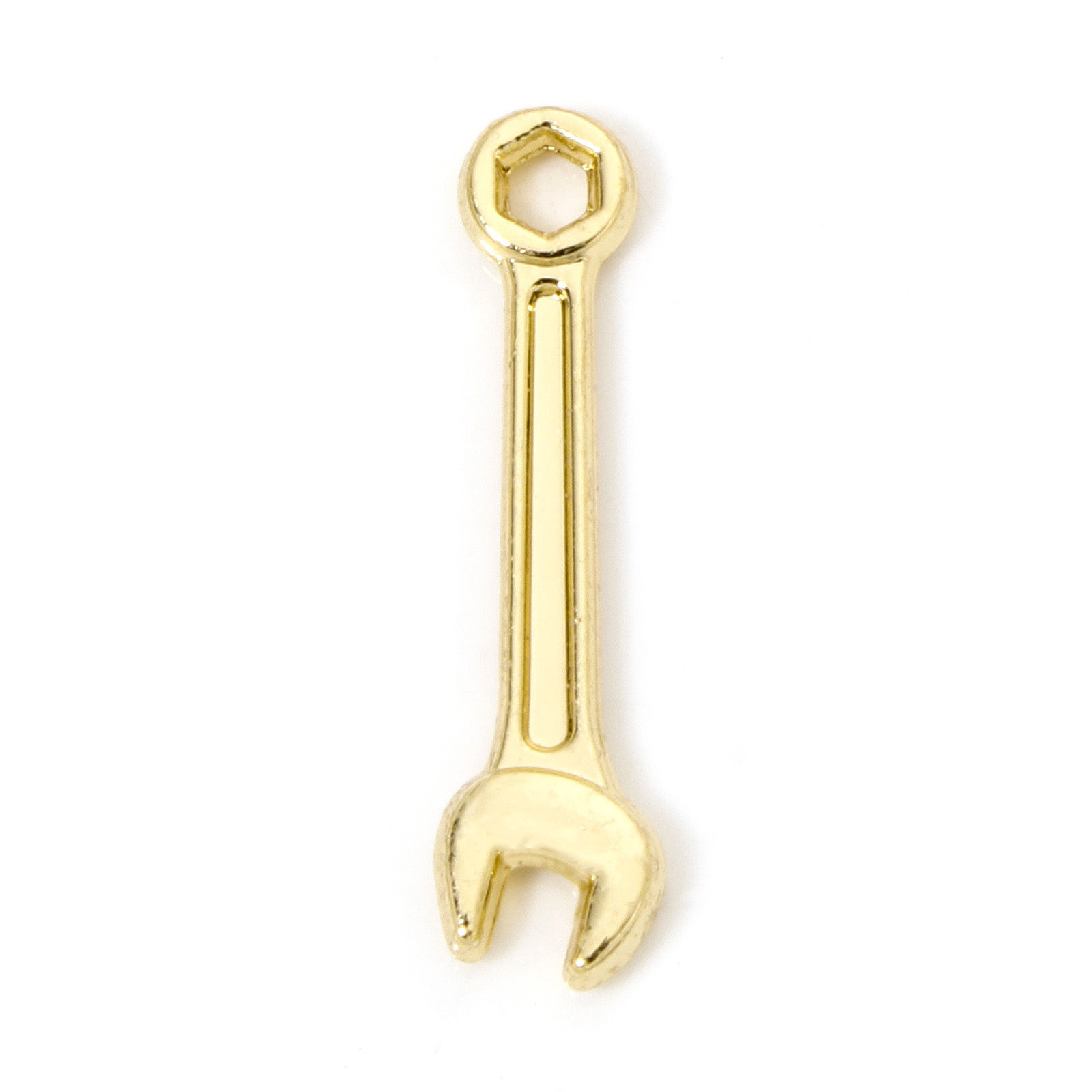 Berlock -  Kombinationsnyckel 8K Guld 3D