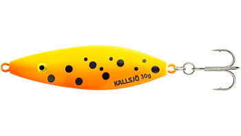 kallsjödraget 30g 81mm är en optimal vikt och storlek för havsöringarna på kusten. lågkastande