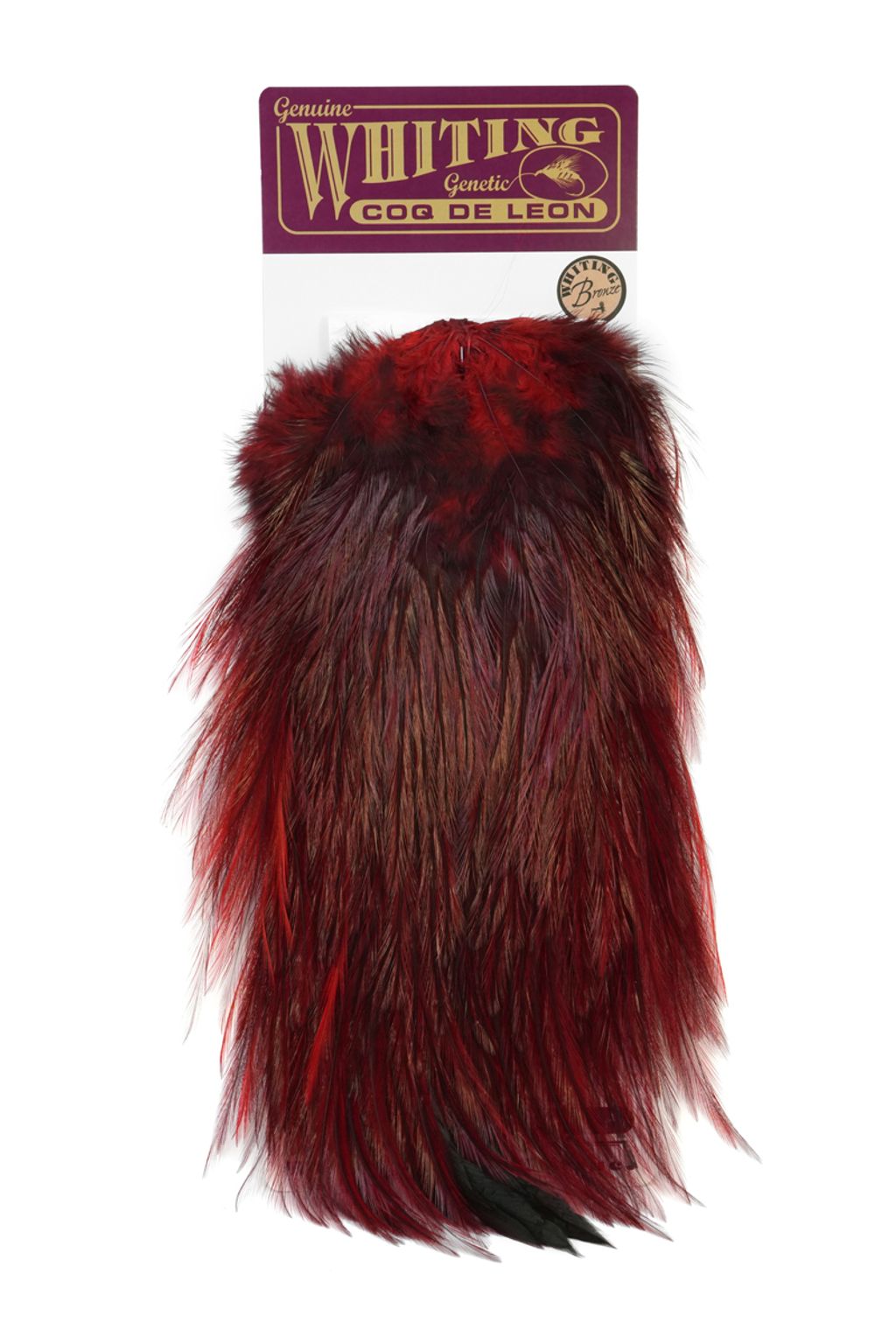 Whiting Coq de Leon Saddle Bronze - Golden Pheasant - 4