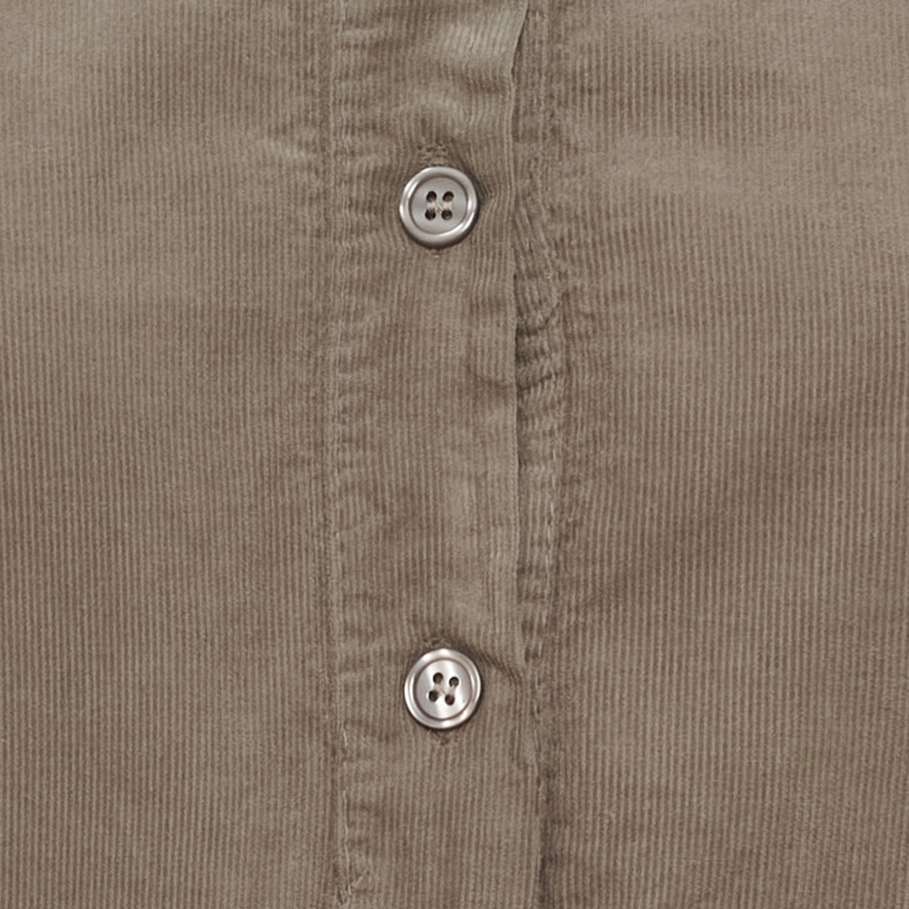 Umbria baby cord dress - Fango - 3