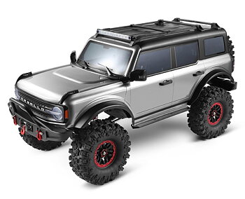 WL 104020 4WD Crawler Truck m. Vinsch 1/10 RTR Grå