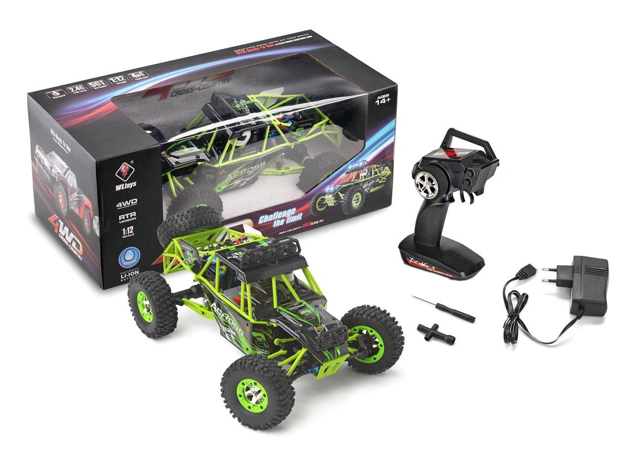 WL 12427 4WD Rock Climber 1/12 RTR - 4