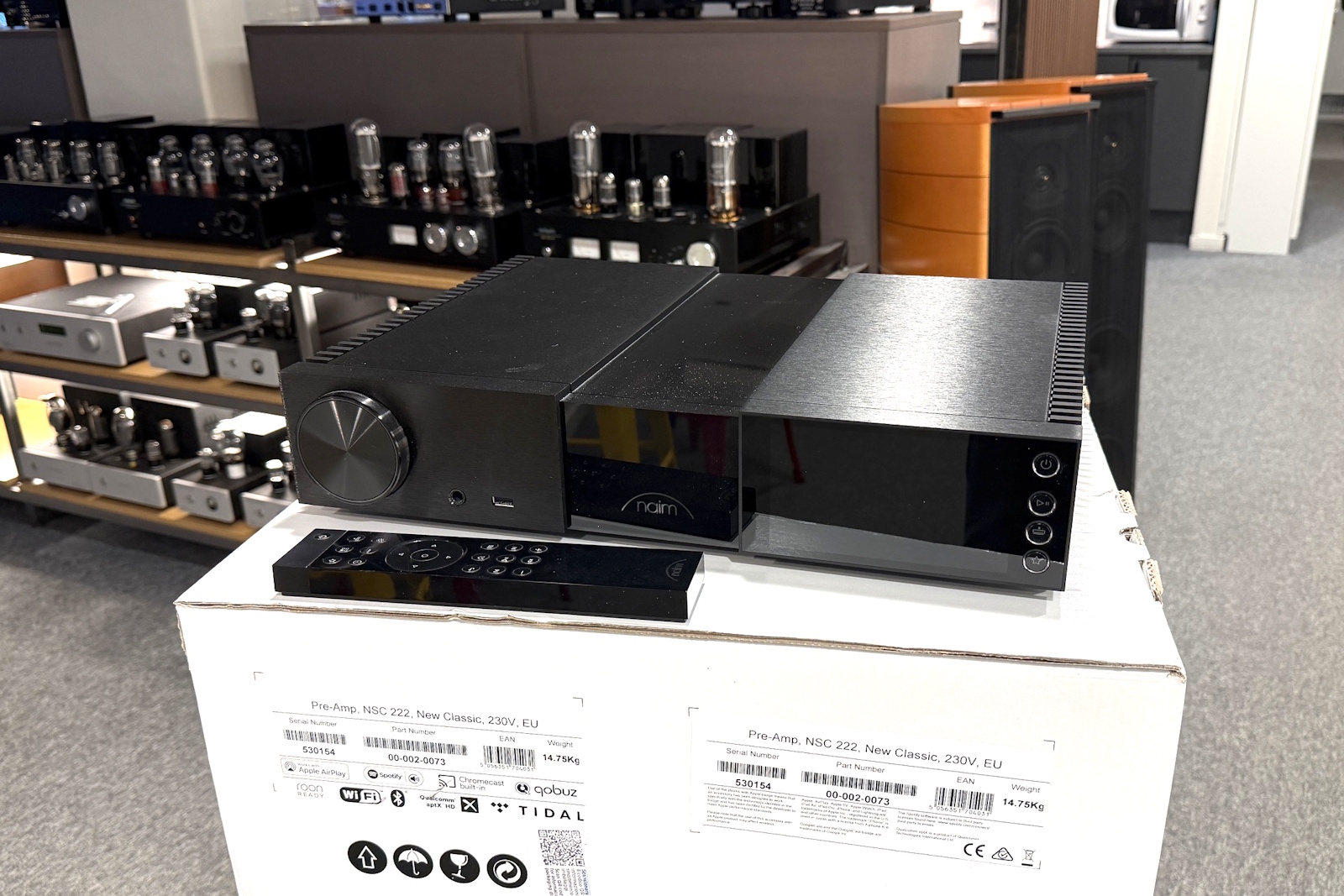 Naim NSC222 - Begagnat streamingförsteg med DAC & RIAA - 3