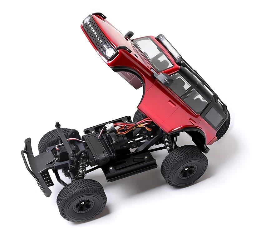 WL 184023 4WD Crawler 1/18 RTR Ljusblå - 4
