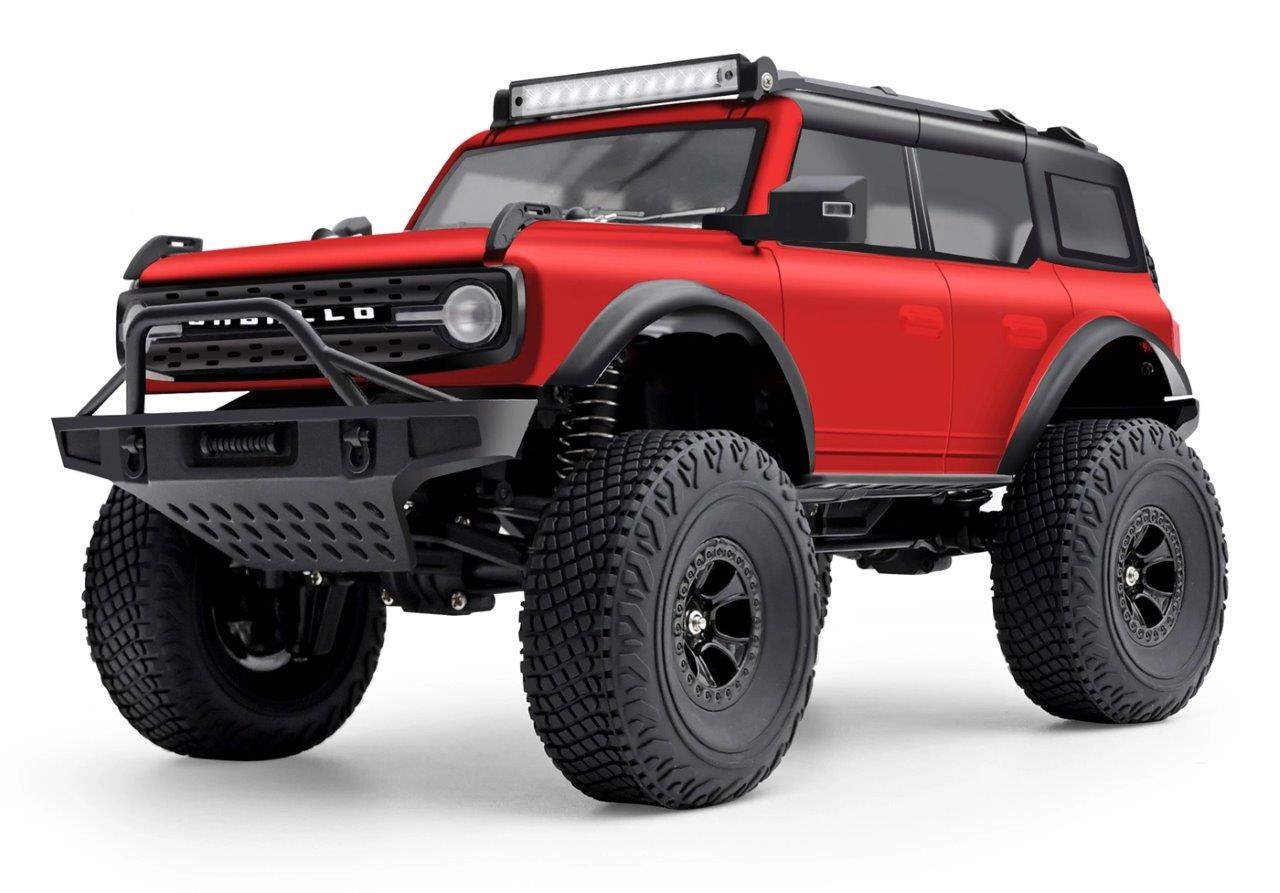 WL 184023 4WD Crawler 1/18 RTR Röd - 2