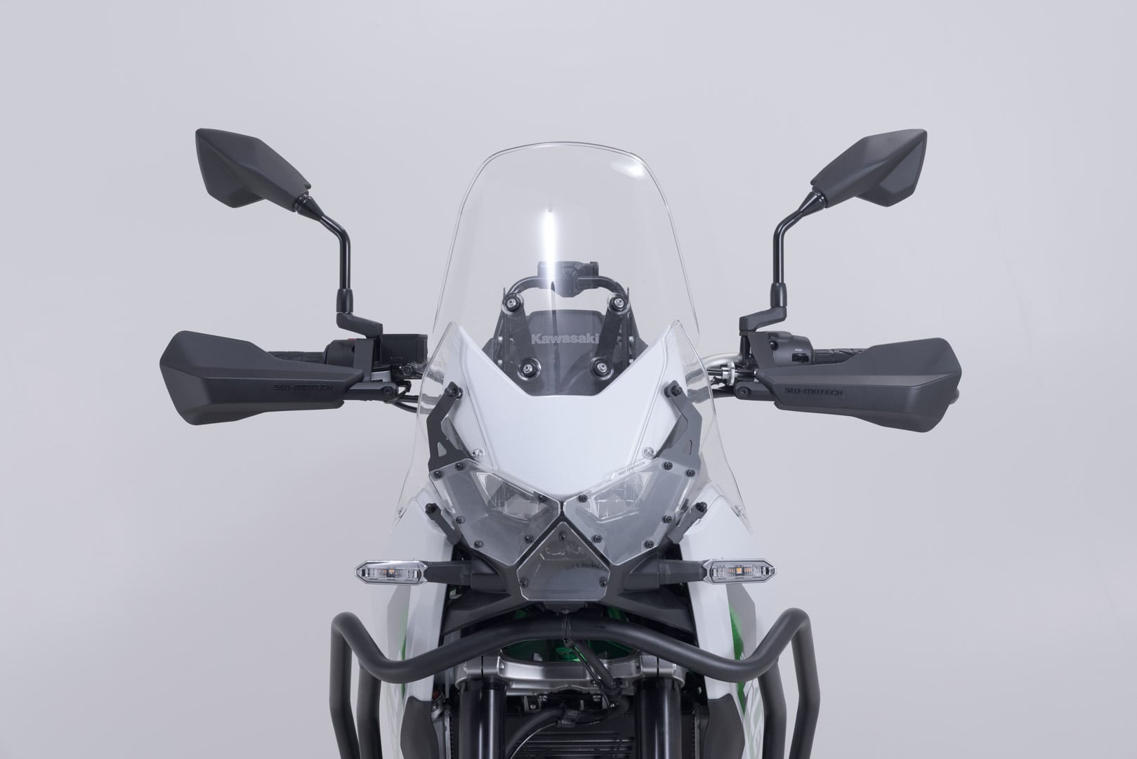 Sport handguard kit Black. Kawasaki KLE500 / KLE500 SE (26-). - 2