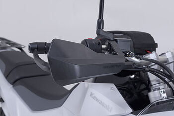 Sport handguard kit Black. Kawasaki KLE500 / KLE500 SE (26-).